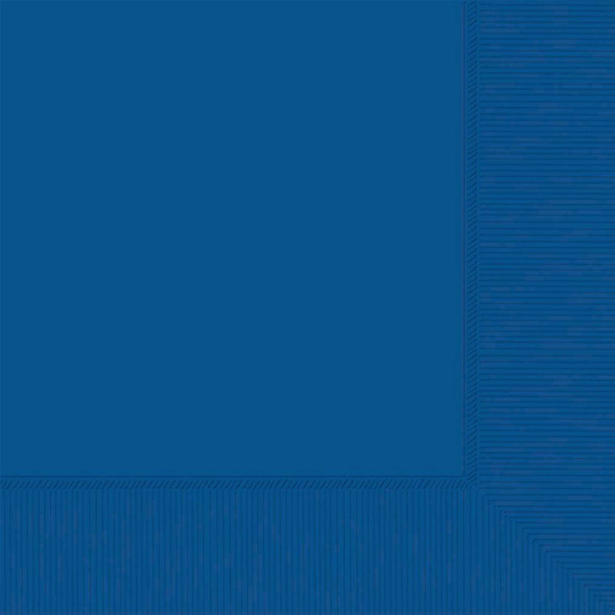 Beverage Napkins 40 Pack 2 PLY - Bright Royal Blue