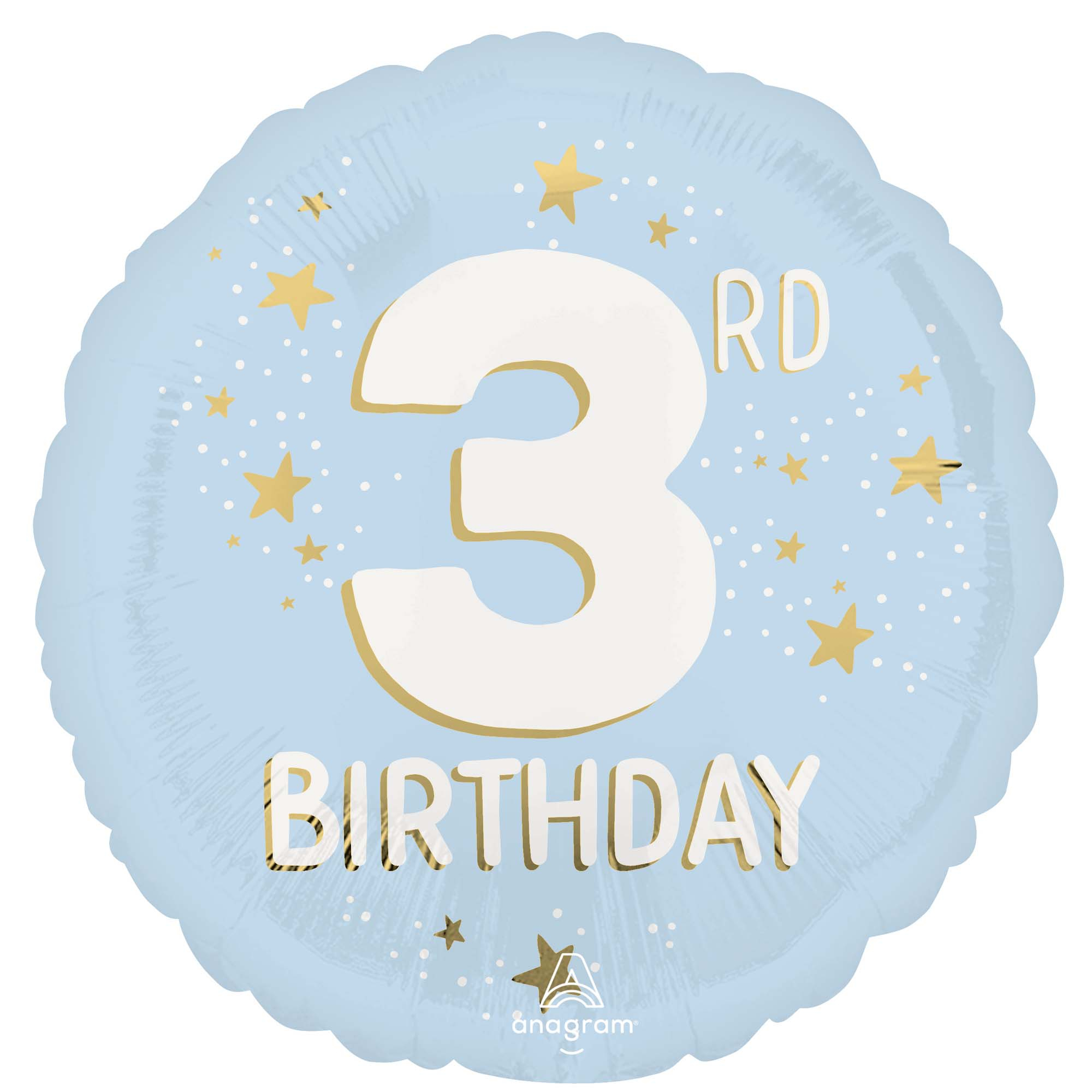 45cm Standard HX Little Mister 3rd Birthday S40