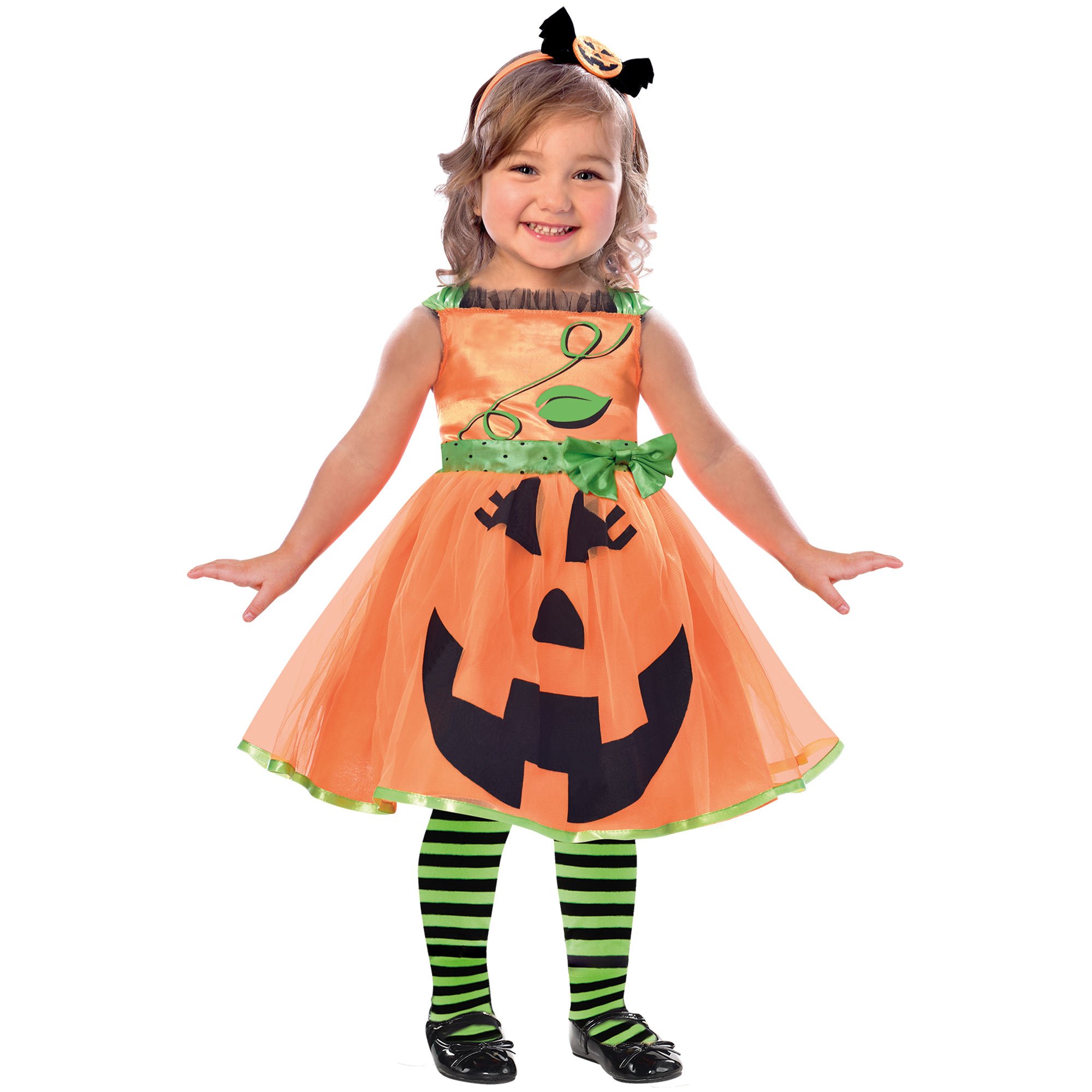 Costume Cute Pumpkin Girls 4-6 Years