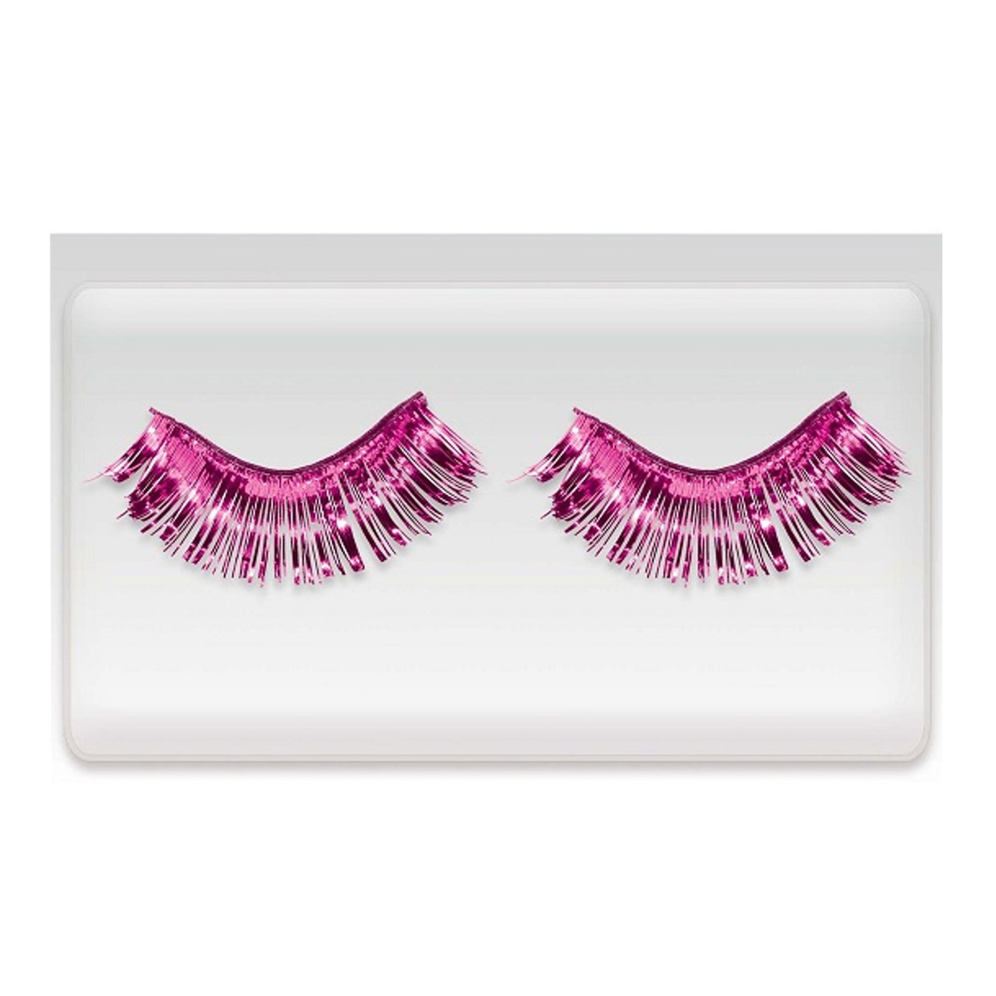 Team Spirit Tinsel Eyelashes Pink 14+