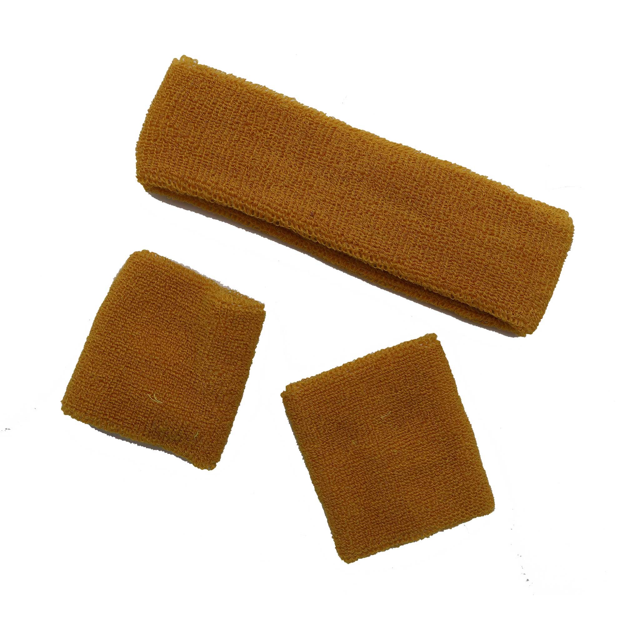 Team Spirit Sweatband Set Gold 14+
