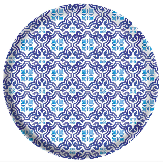 Mediterranean Melamine 26cm Plate