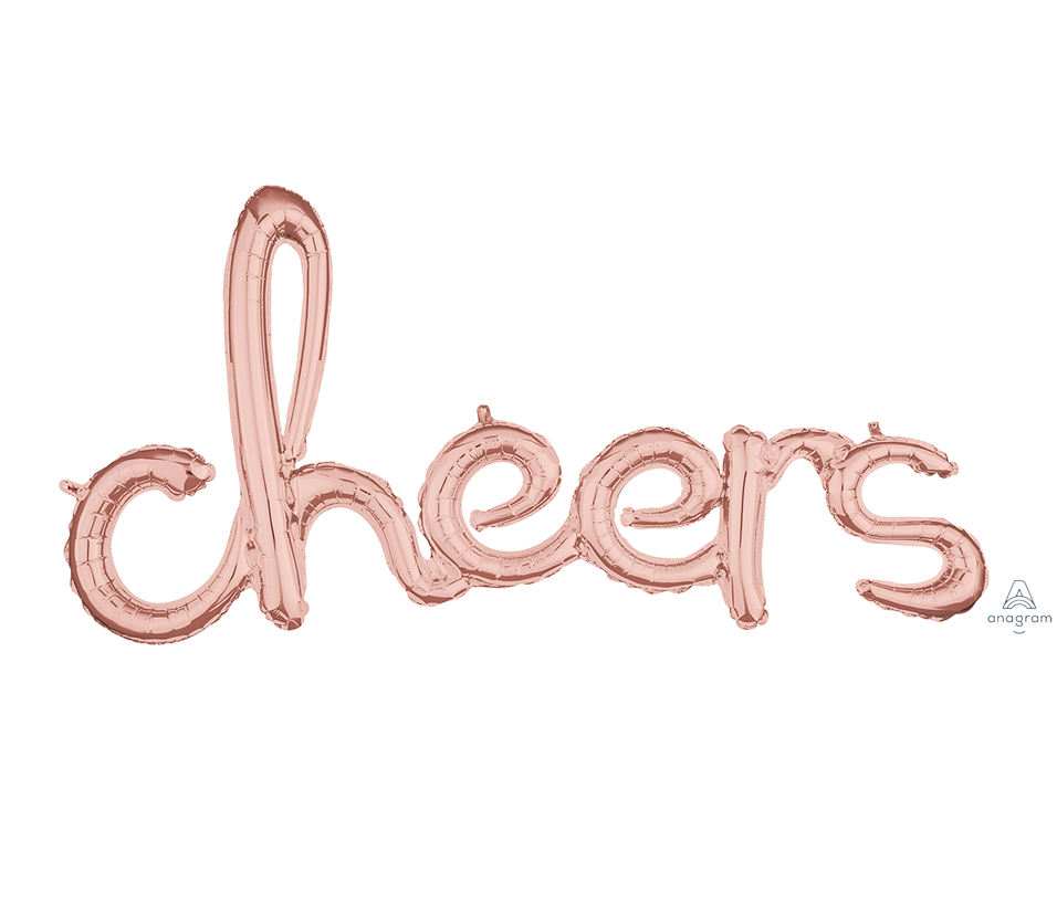 CI: Script Phrase cheers Rose Gold G40