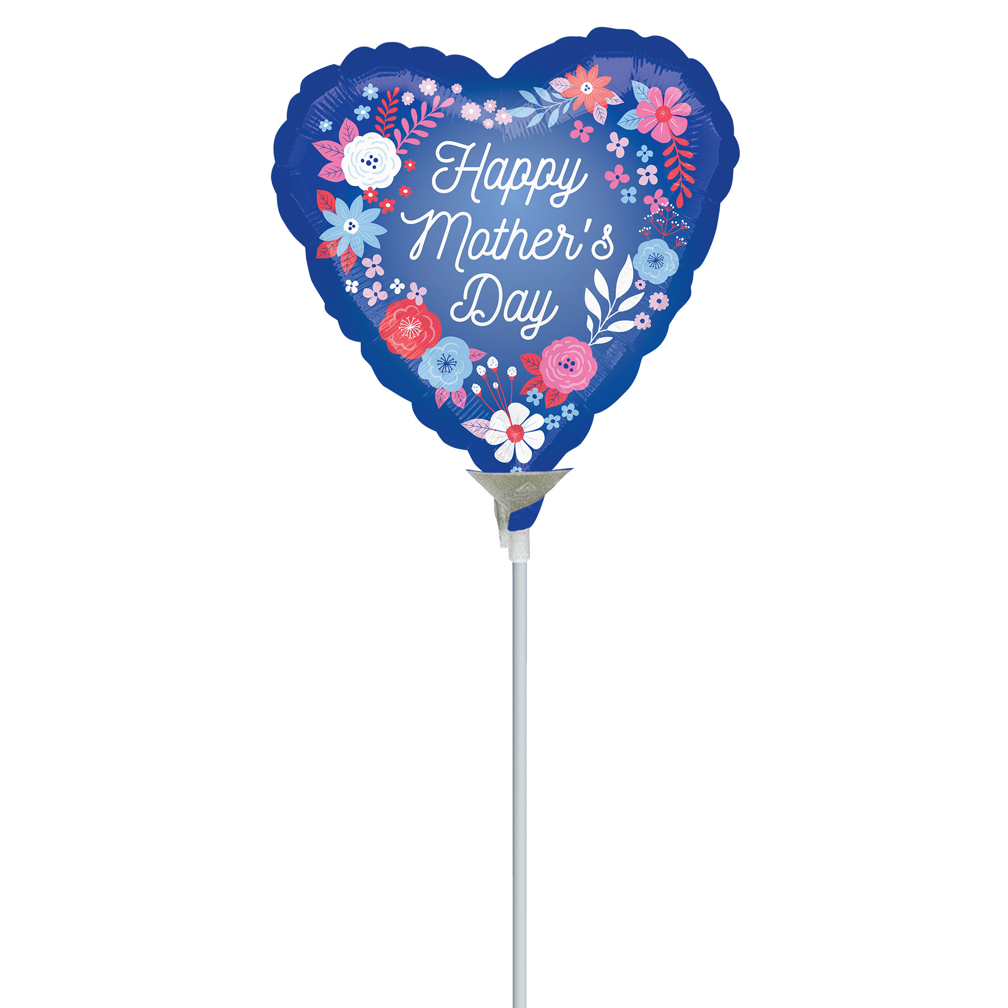 22cm Happy Mother's Day Blue Artful Florals A15