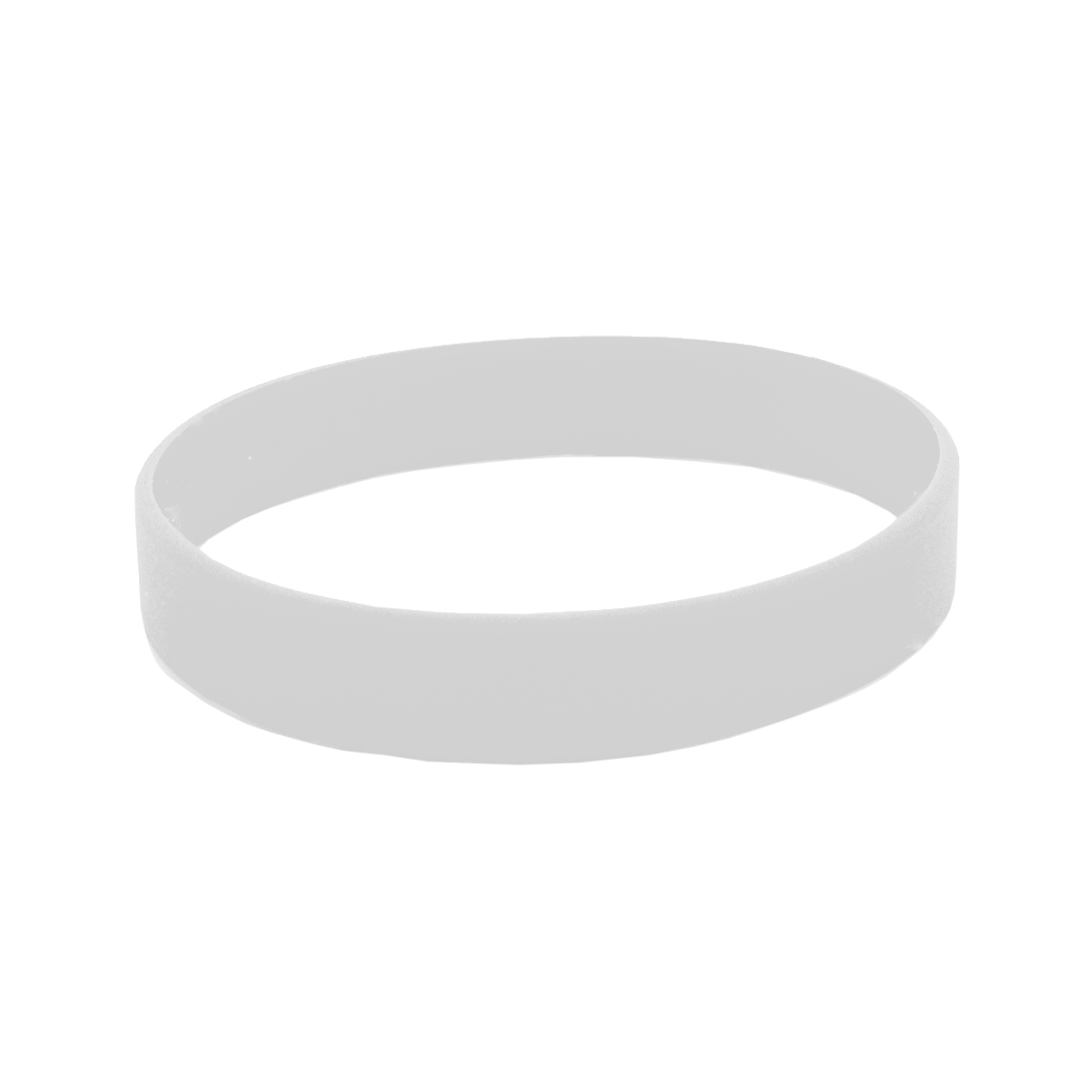 Team Spirit Silicone Wristbands White 14+