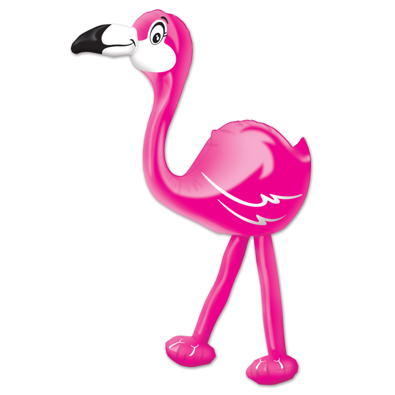 inflatable flamingos