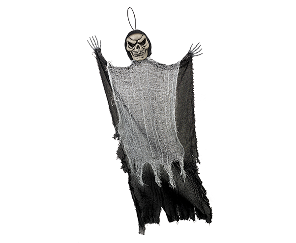 Large Black Reaper Hanging Prop Decoration Fabric & Plastic