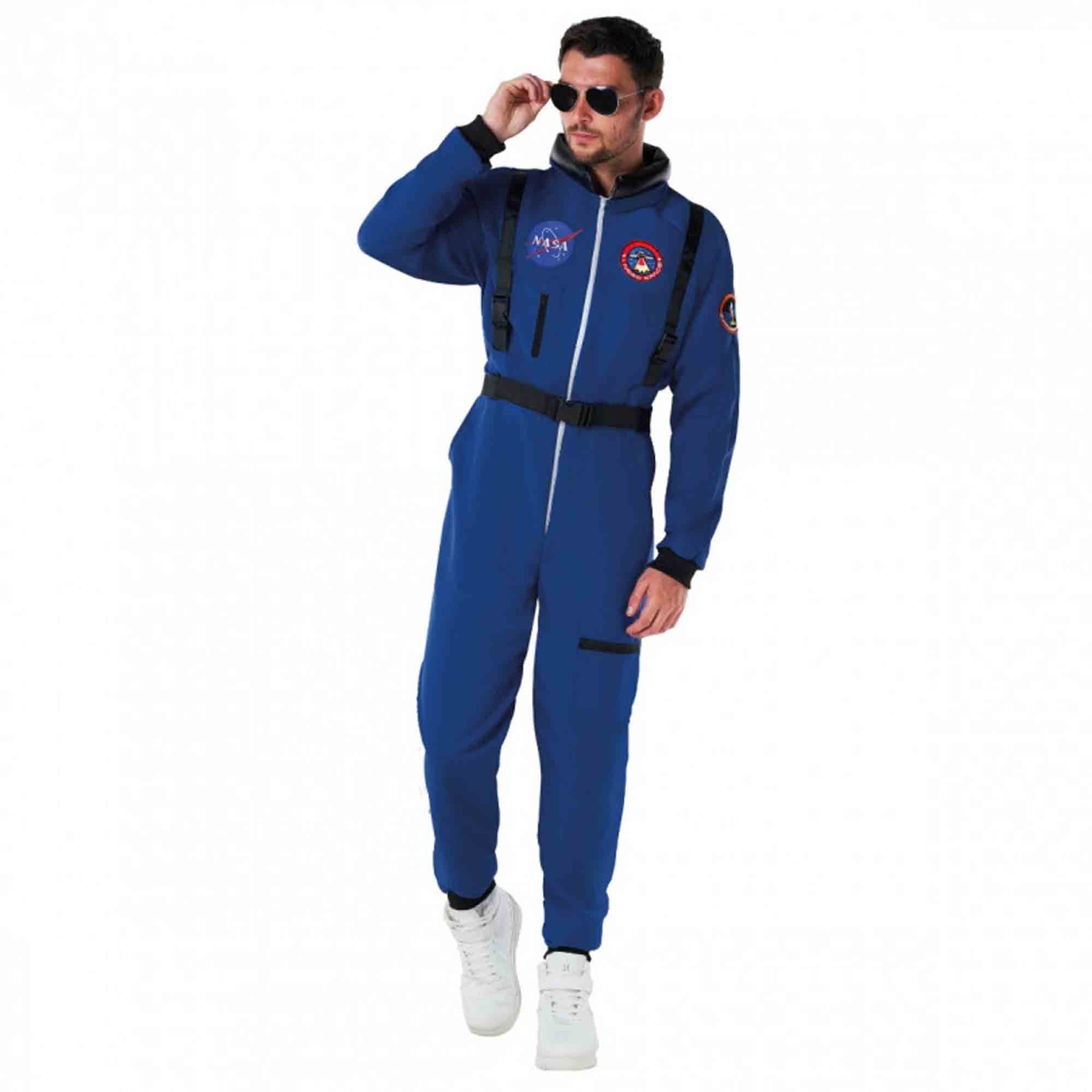 Costume Blue Astronaut Suit Men's X-Large