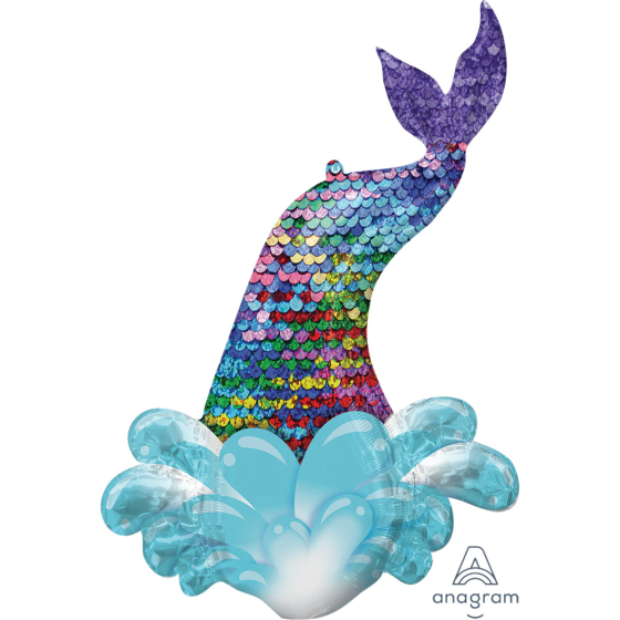 SuperShape Mermaid Sequin Tail P35
