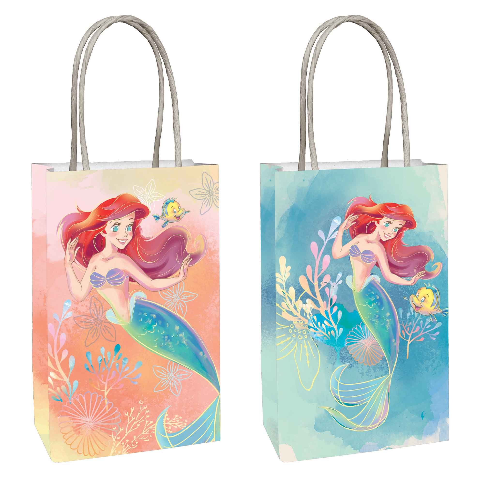 The Little Mermaid Paper Kraft Bags