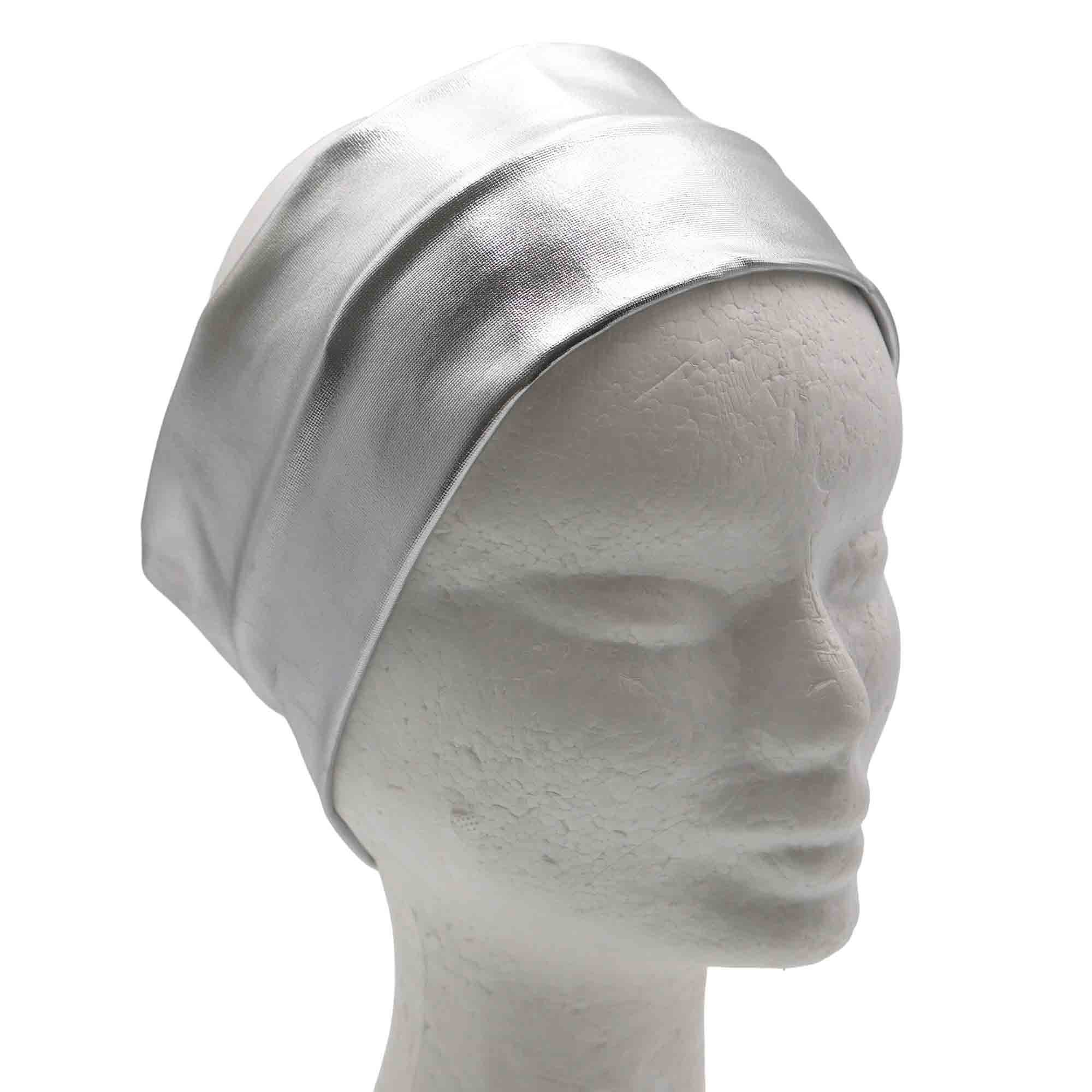 Team Spirit Stretch Headband Silver 14+