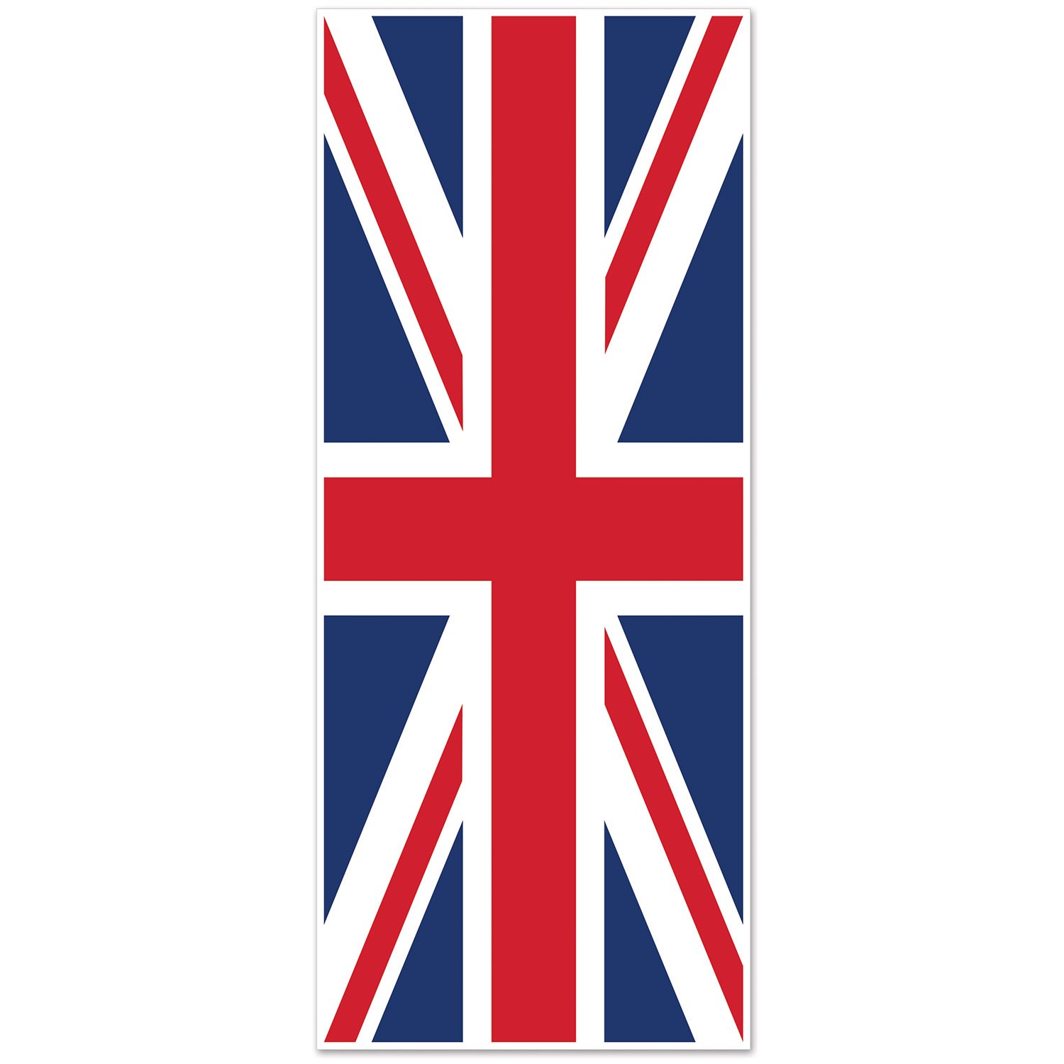Beistle British Union Jack Door Cover