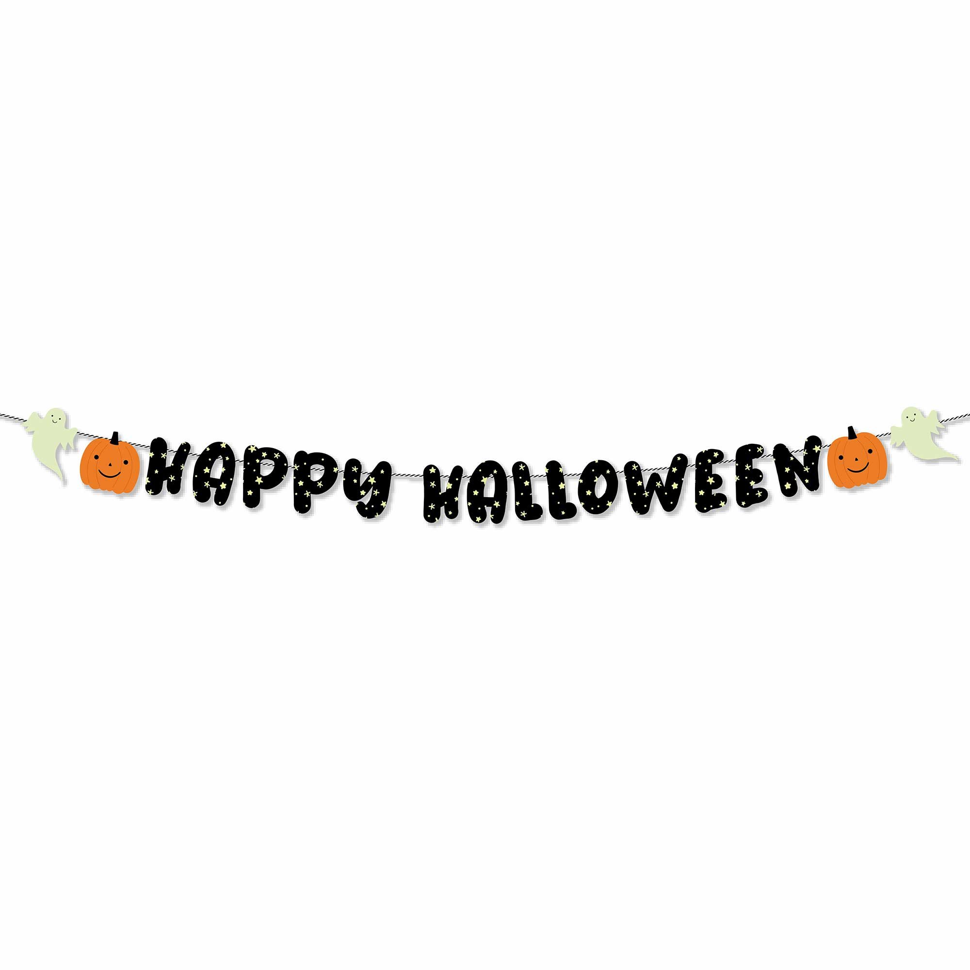 Fright Night Glow in the Dark Garland