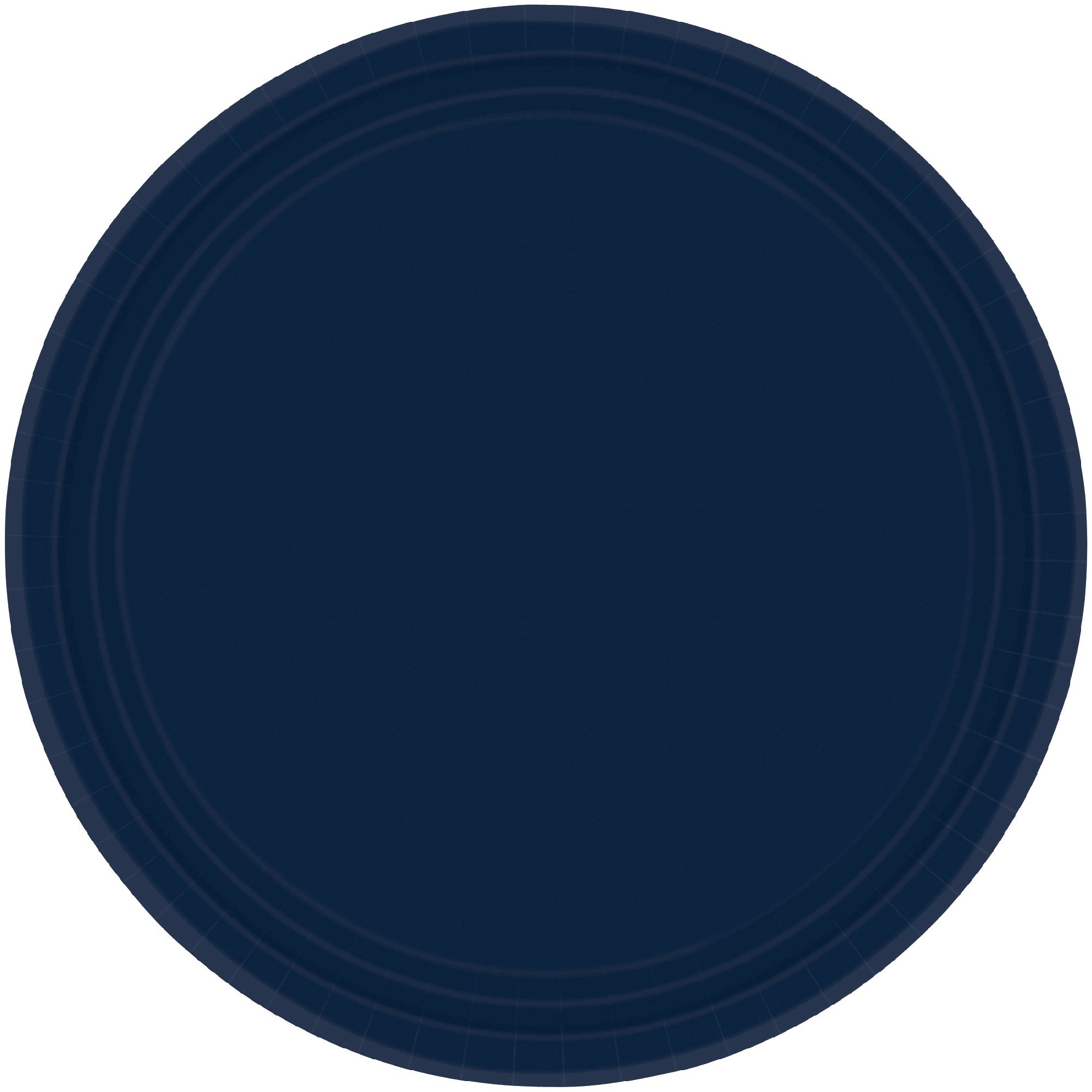 Paper Plates 17cm Round 20CT Navy