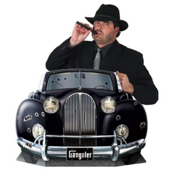 Beistle Gangster Photo Prop