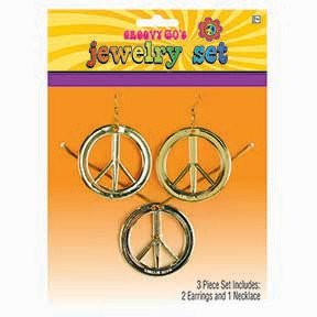 Feeling Groovy Peace Set Jewelry