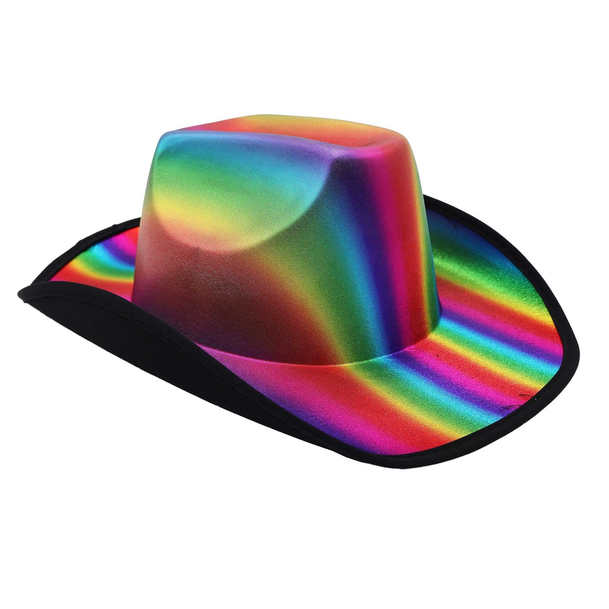 Team Spirit Cowboy Hat Rainbow 14+