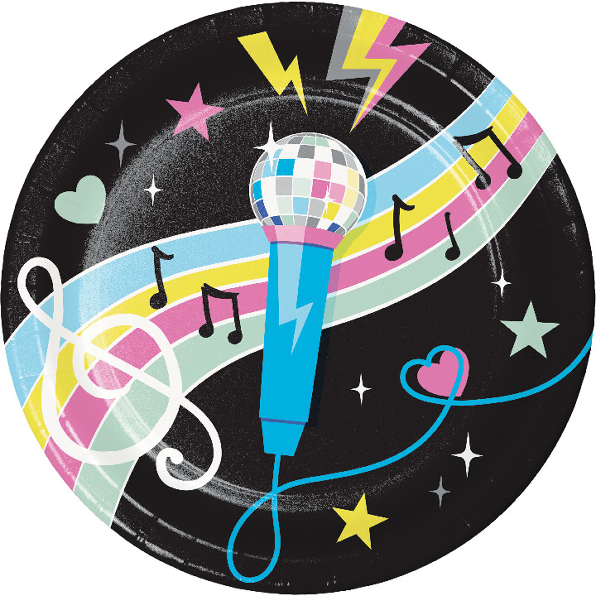 Birthday Beats 23cm Paper Plates NPC