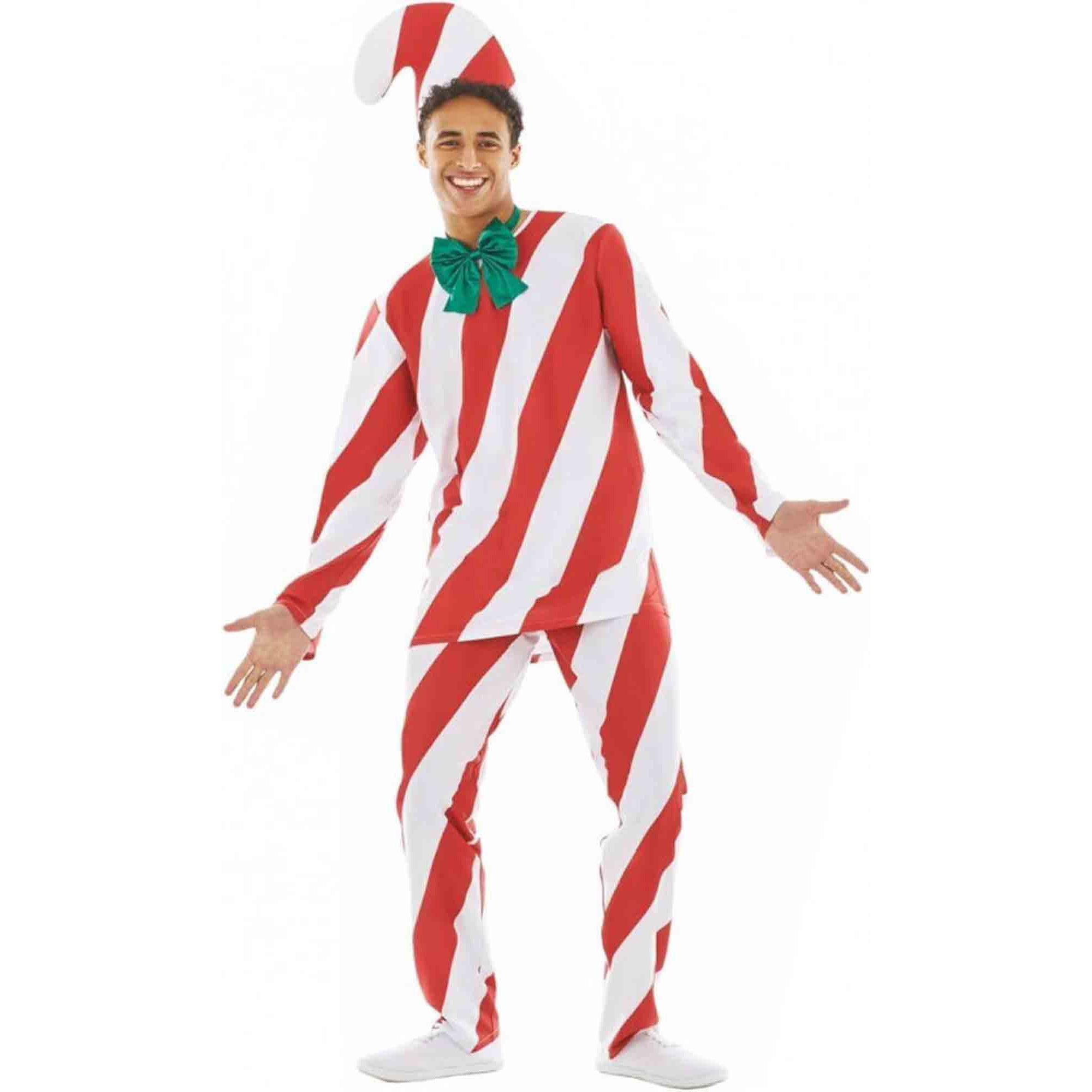Costume Candy Cane Men's Size Large