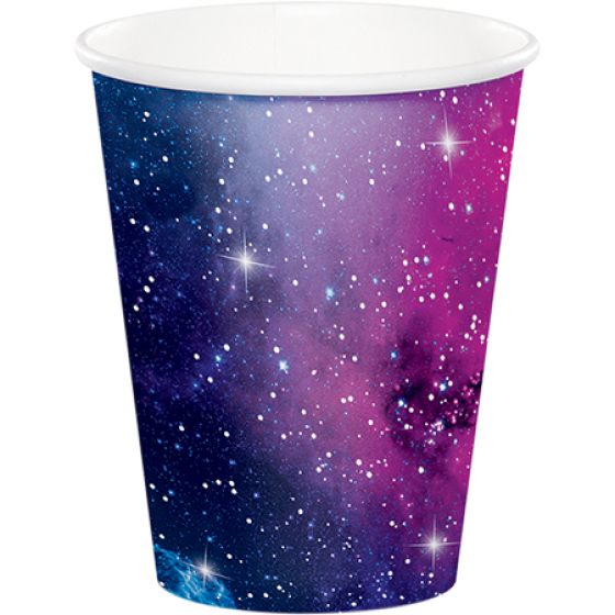 Galaxy Party Cups Paper 266ml