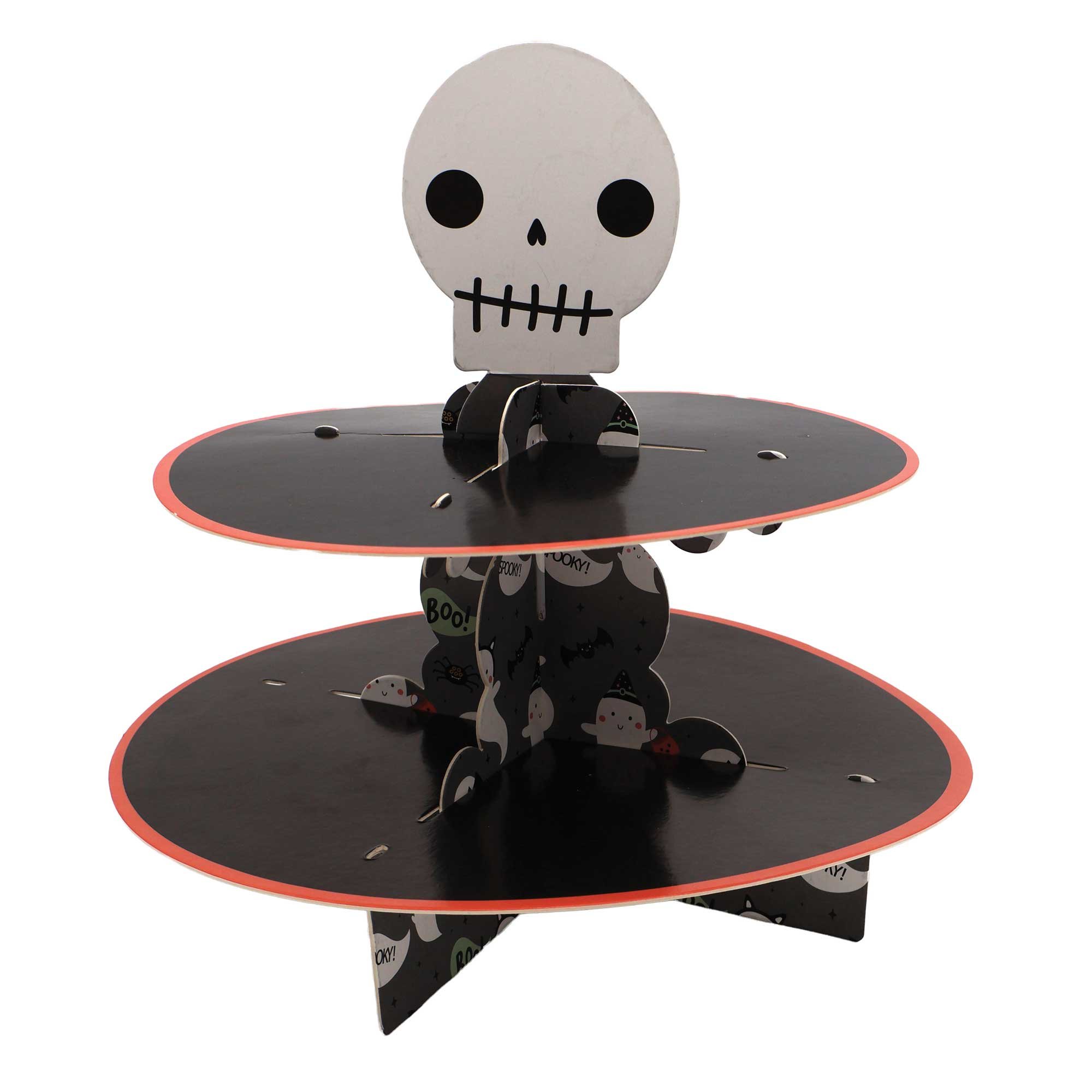 Fright Night 2 Tier Cake Stand