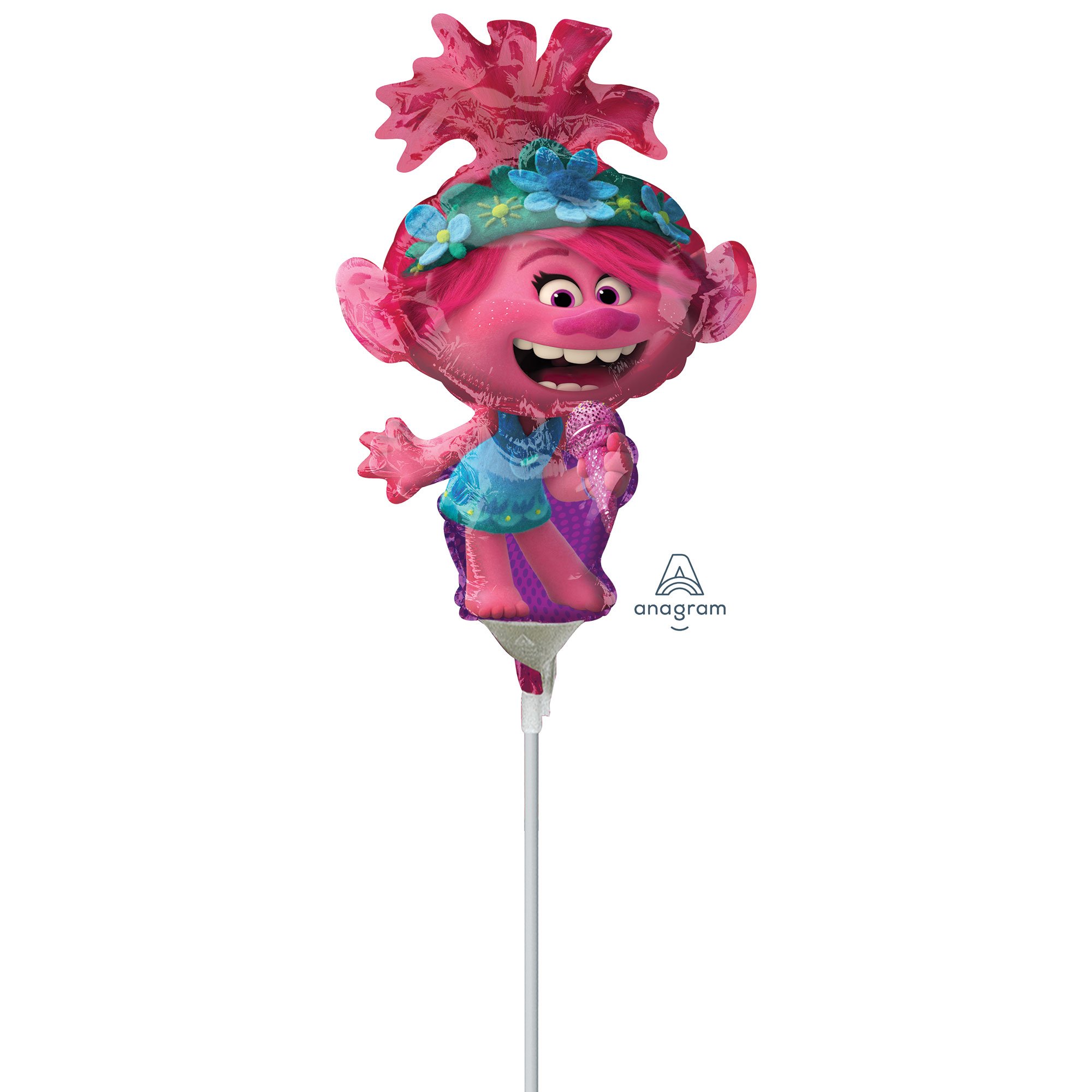 Mini Shape Inflated Trolls World Tour Poppy A35