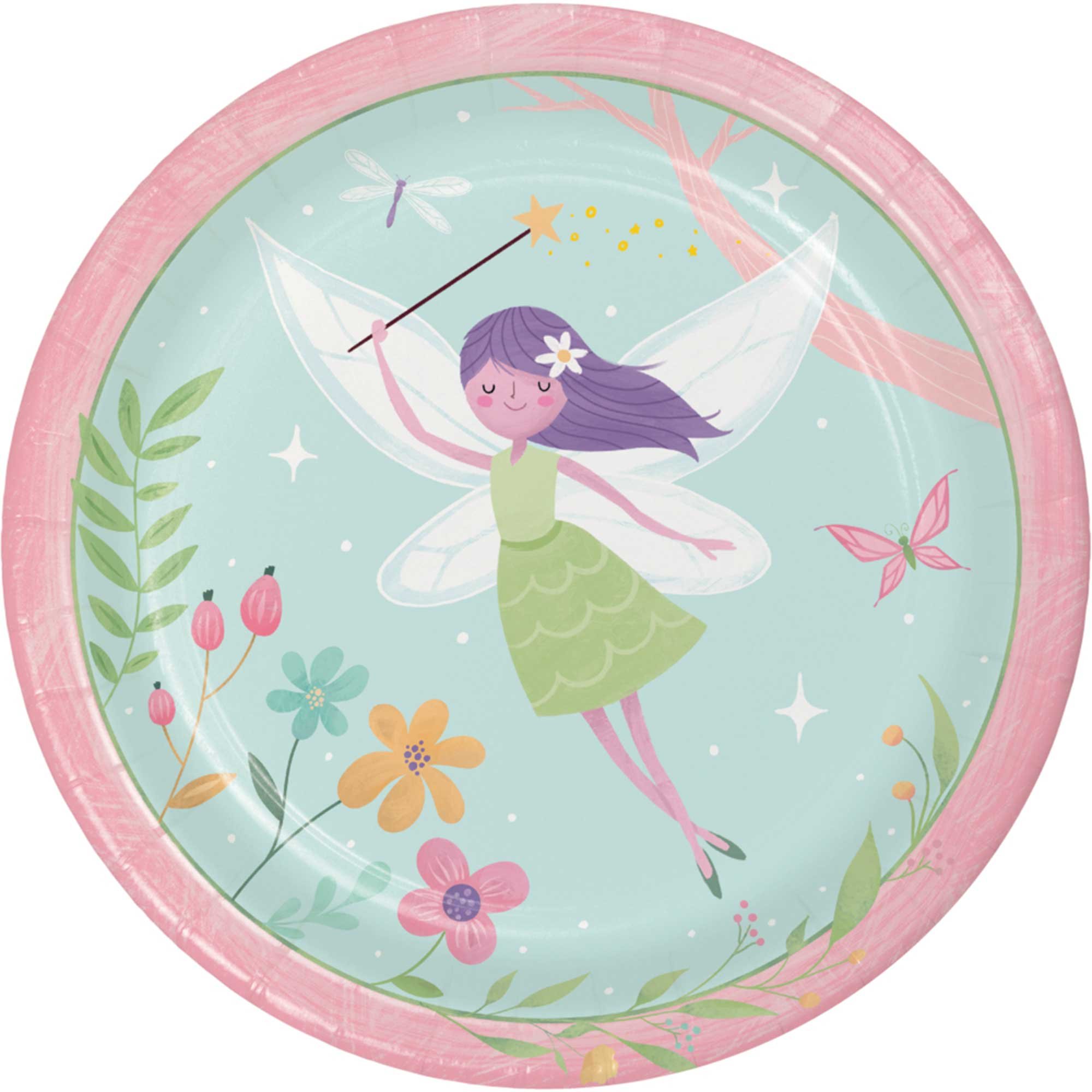 Fairy Forest Dinner Plates Paper 22cm NPC