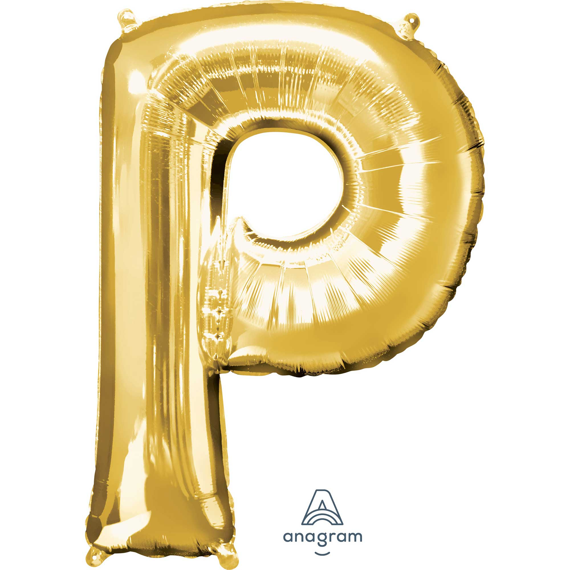 SuperShape Letter P Gold L34