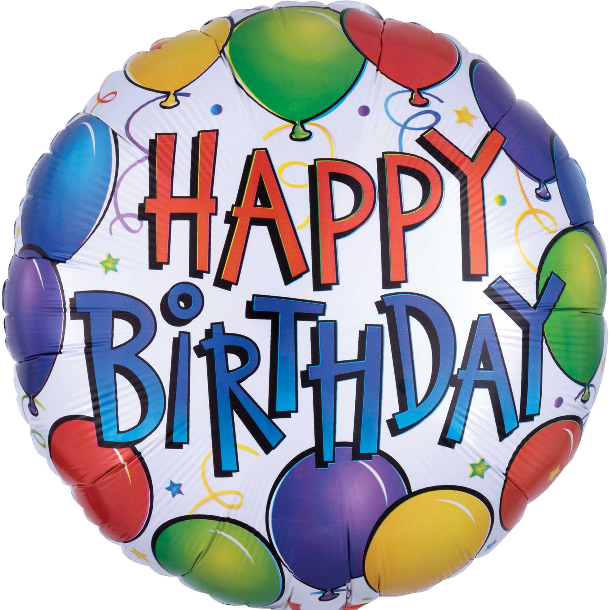 45cm Standard HX Balloon Fun Happy Birthday S40