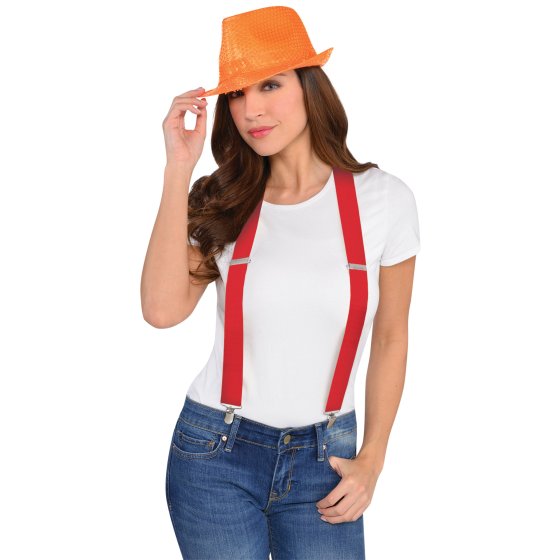 Suspenders - Red