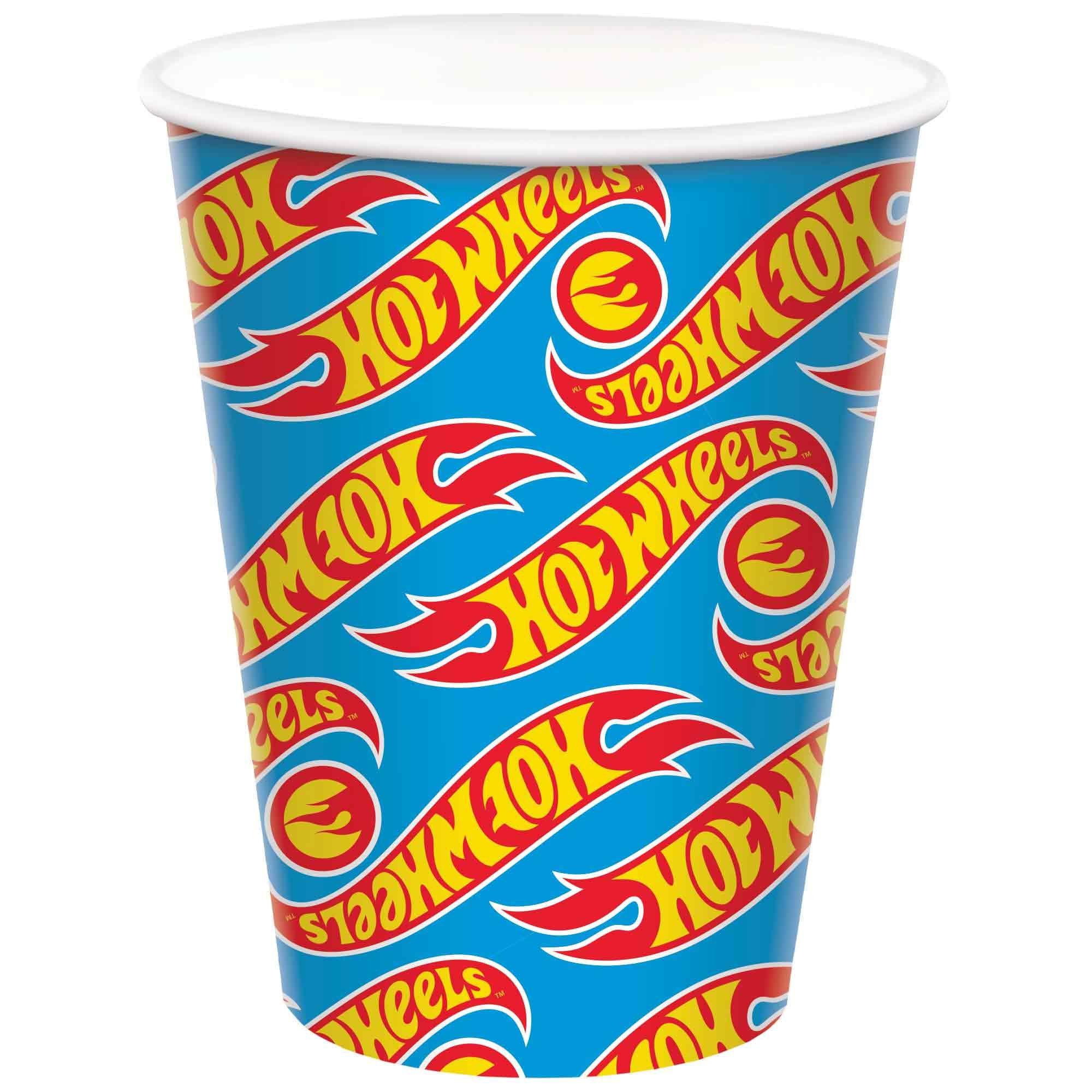 Hot Wheels 266ml Paper Cups HC