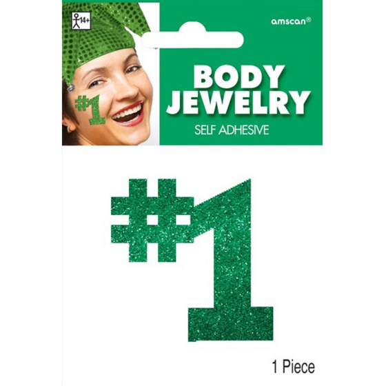 Body Jewelry #1 - Green Body Jewelry #1 - Green