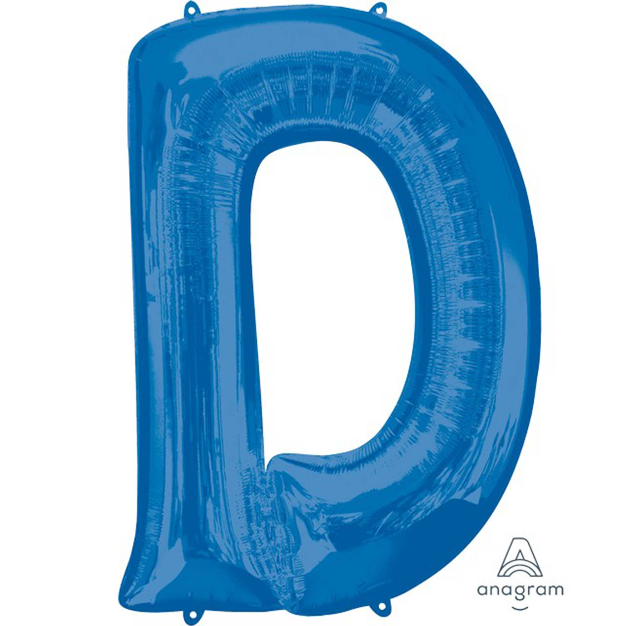 SuperShape Letter D Blue L34