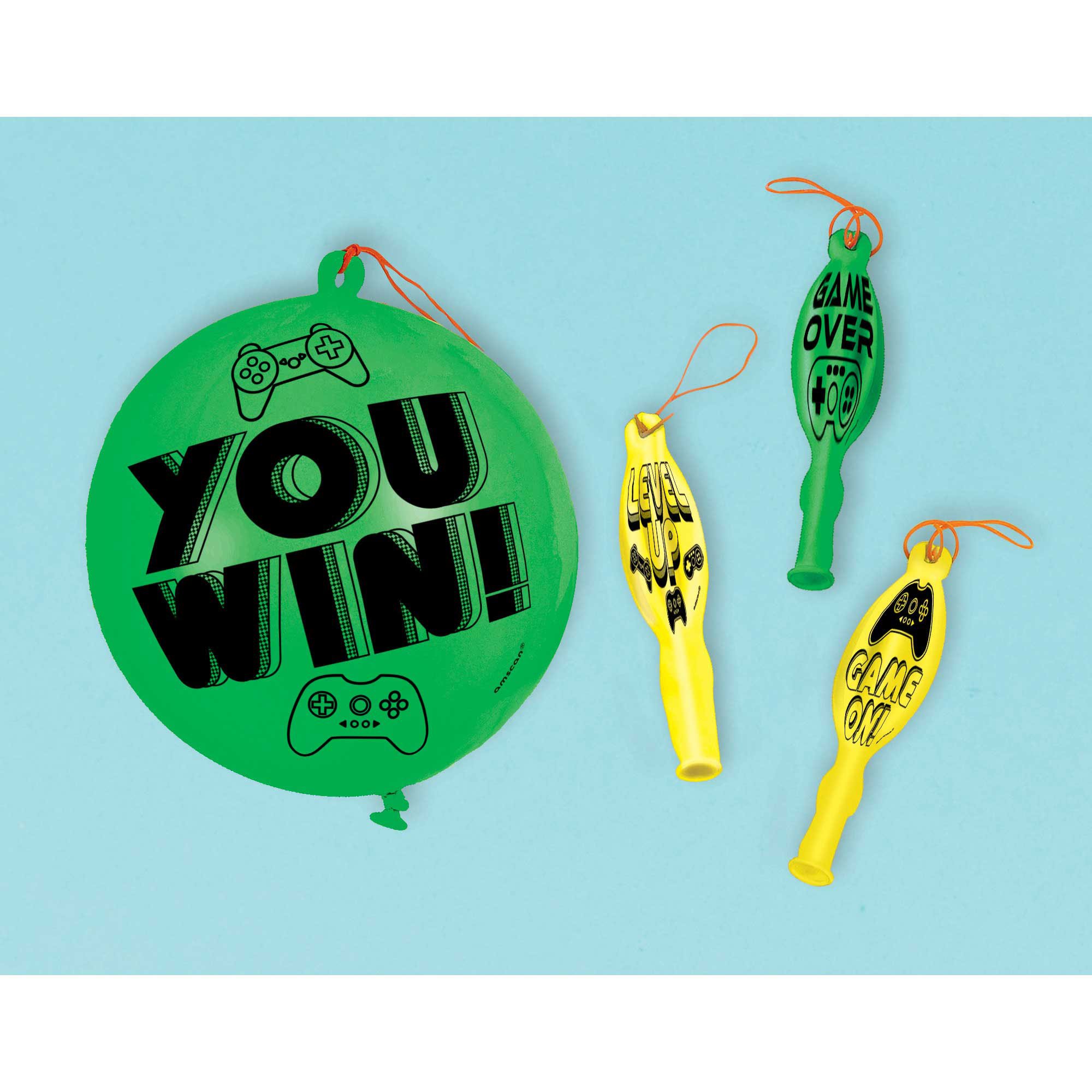 Level Up Punch Balloon Favors