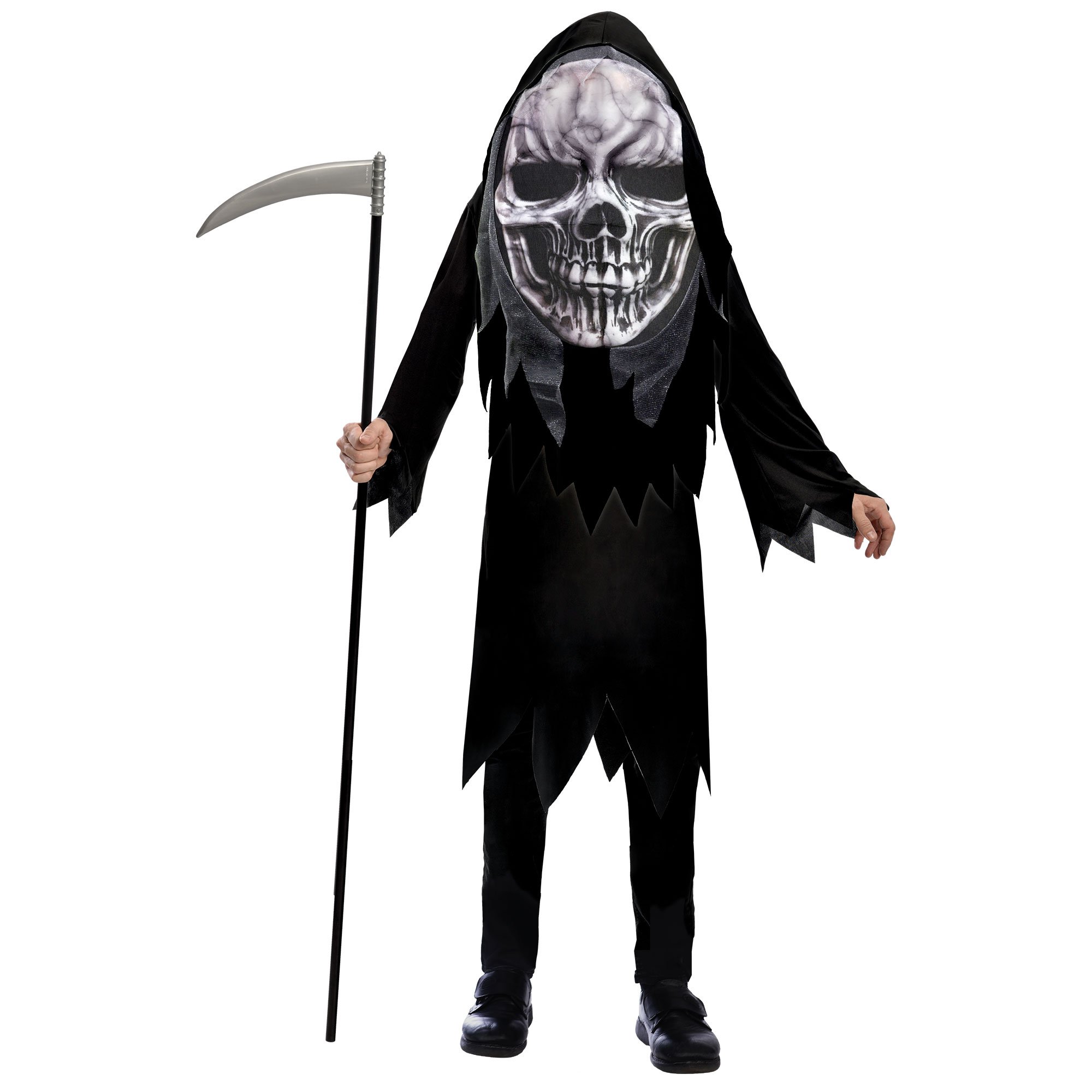 Costume Grim Reaper Big Head 8-10 Years