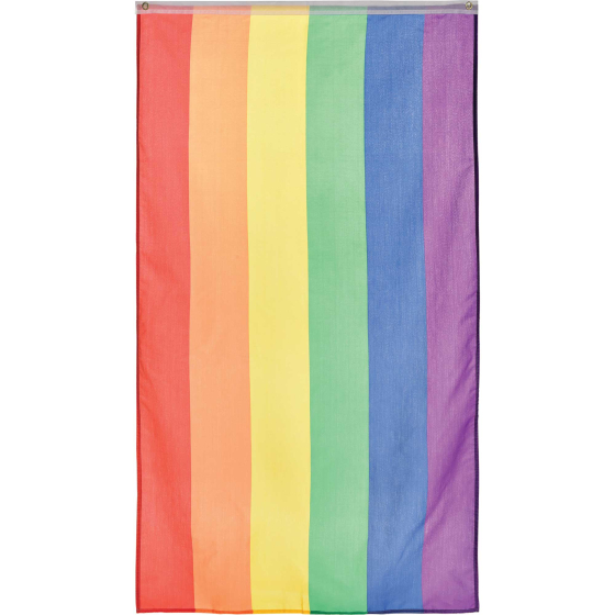 Rainbow Fabric Flag