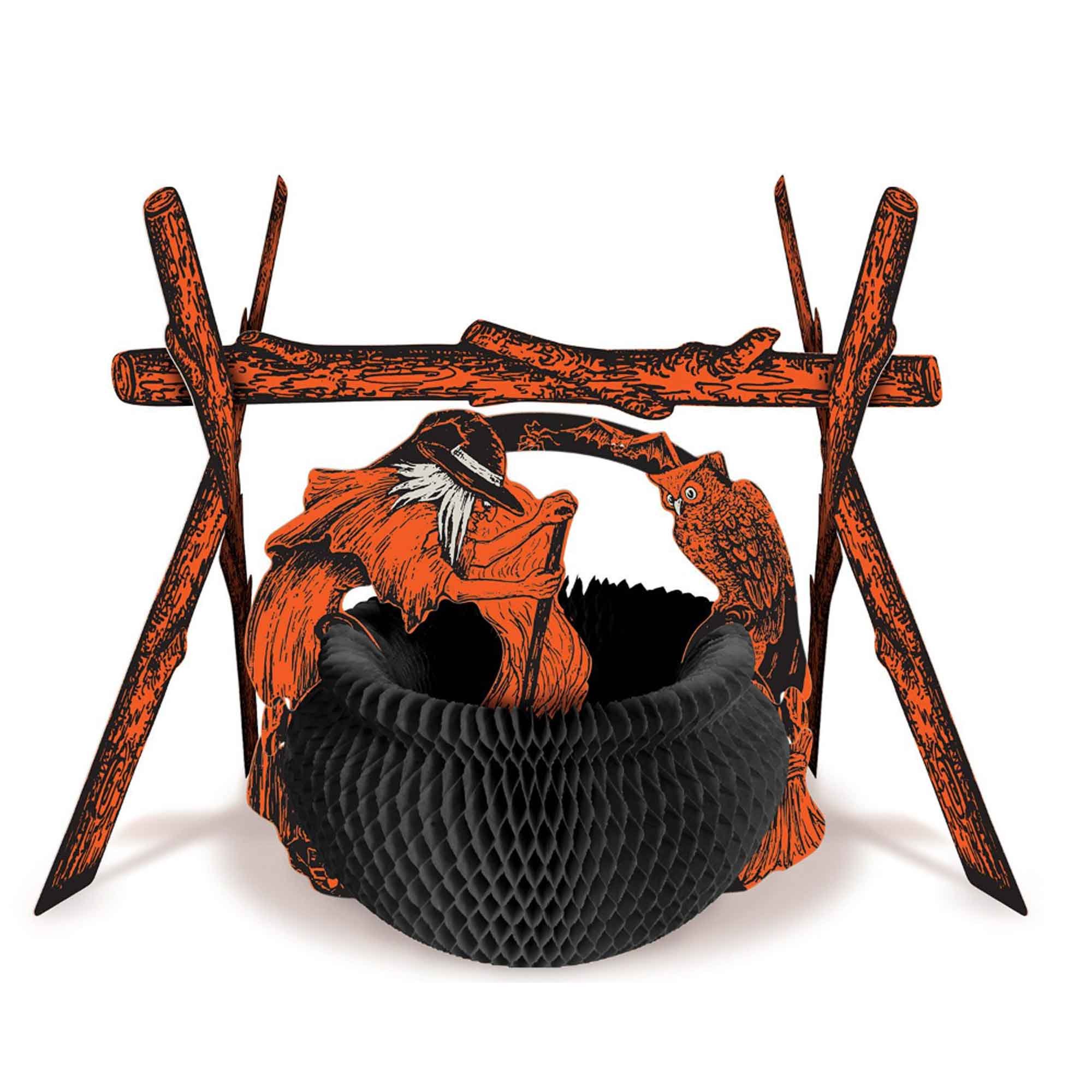 Beistle Vintage Rustic Fireplace Centrepiece