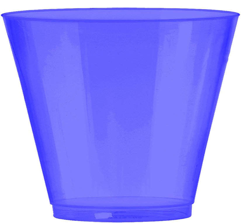 Big Party Pack 266ml Plastic Tumblers New Purple