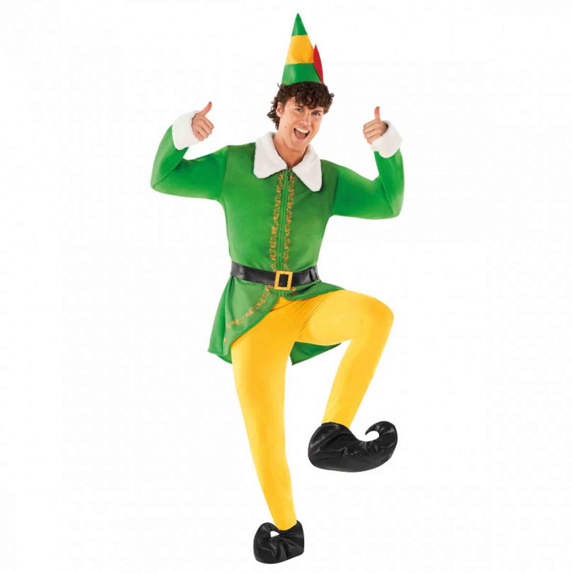 Costume Christmas Elf Suit Men's Size XXX-Large