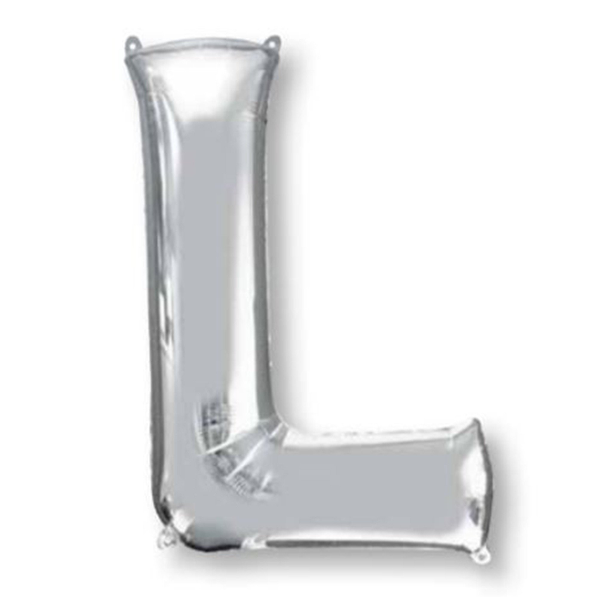 SuperShape Letter L Silver L34