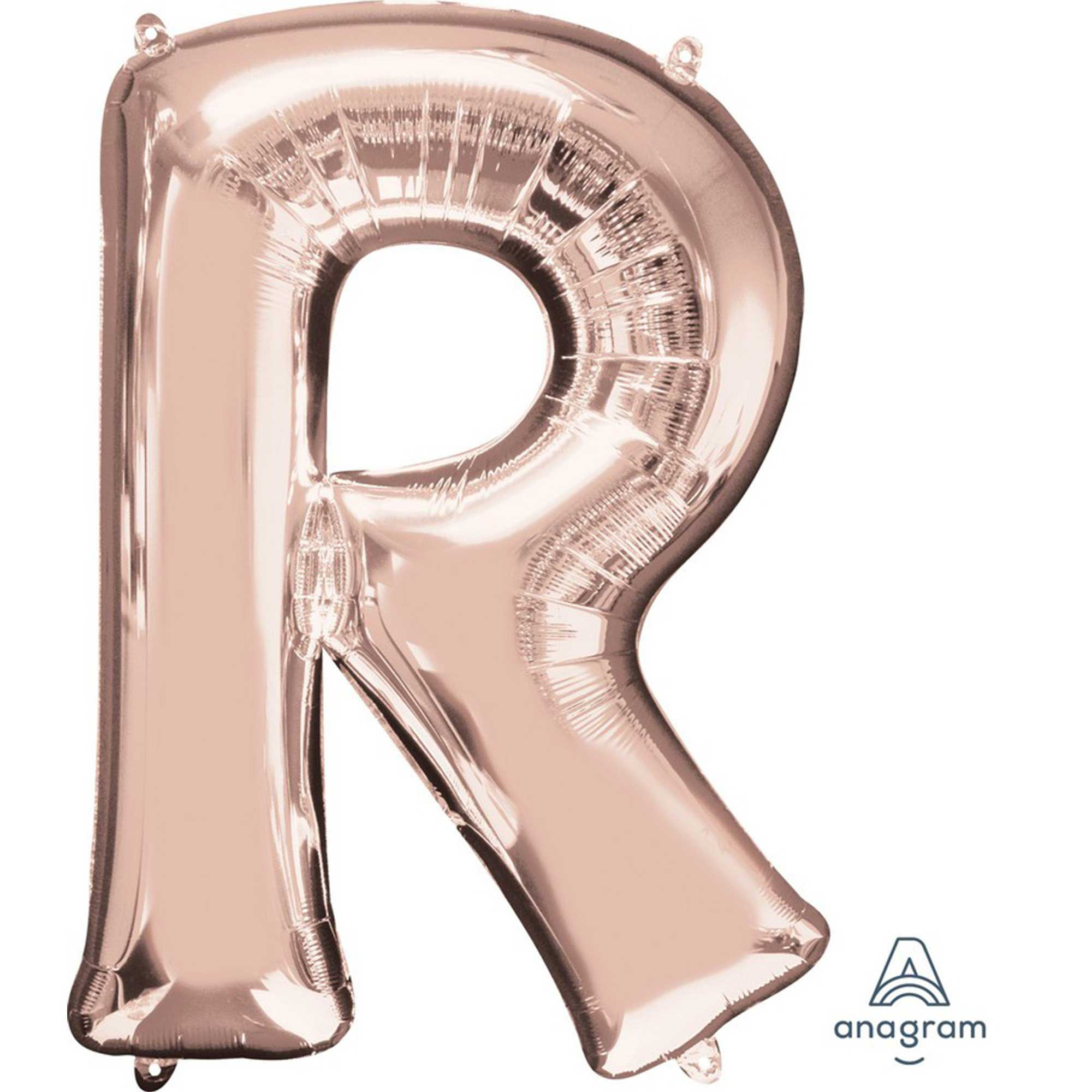 SuperShape Letter R Rose Gold L34