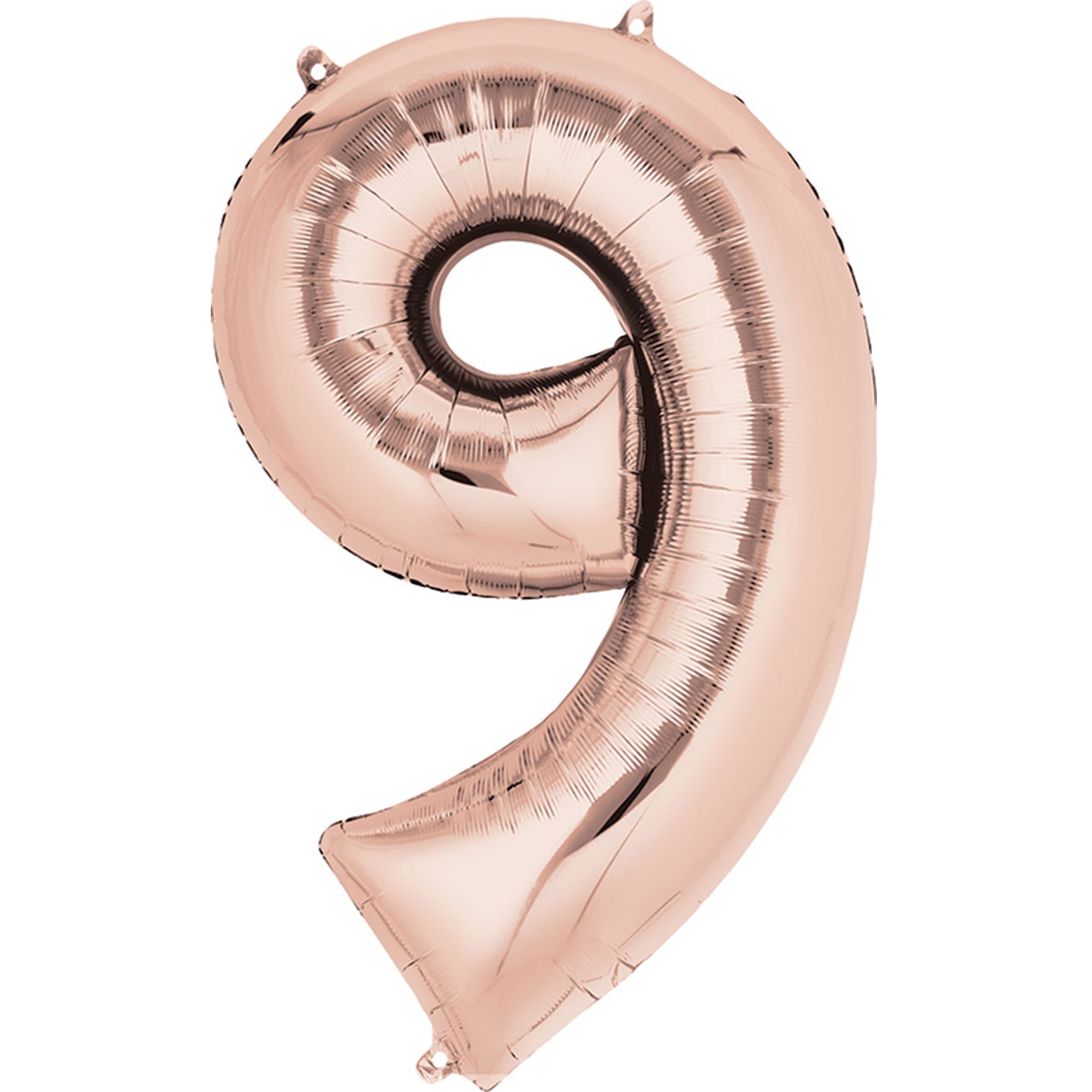 SuperShape Rose Gold Numeral 9. L34