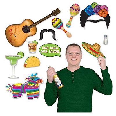 Beistle Fiesta Photo Booth Props Fun Signs
