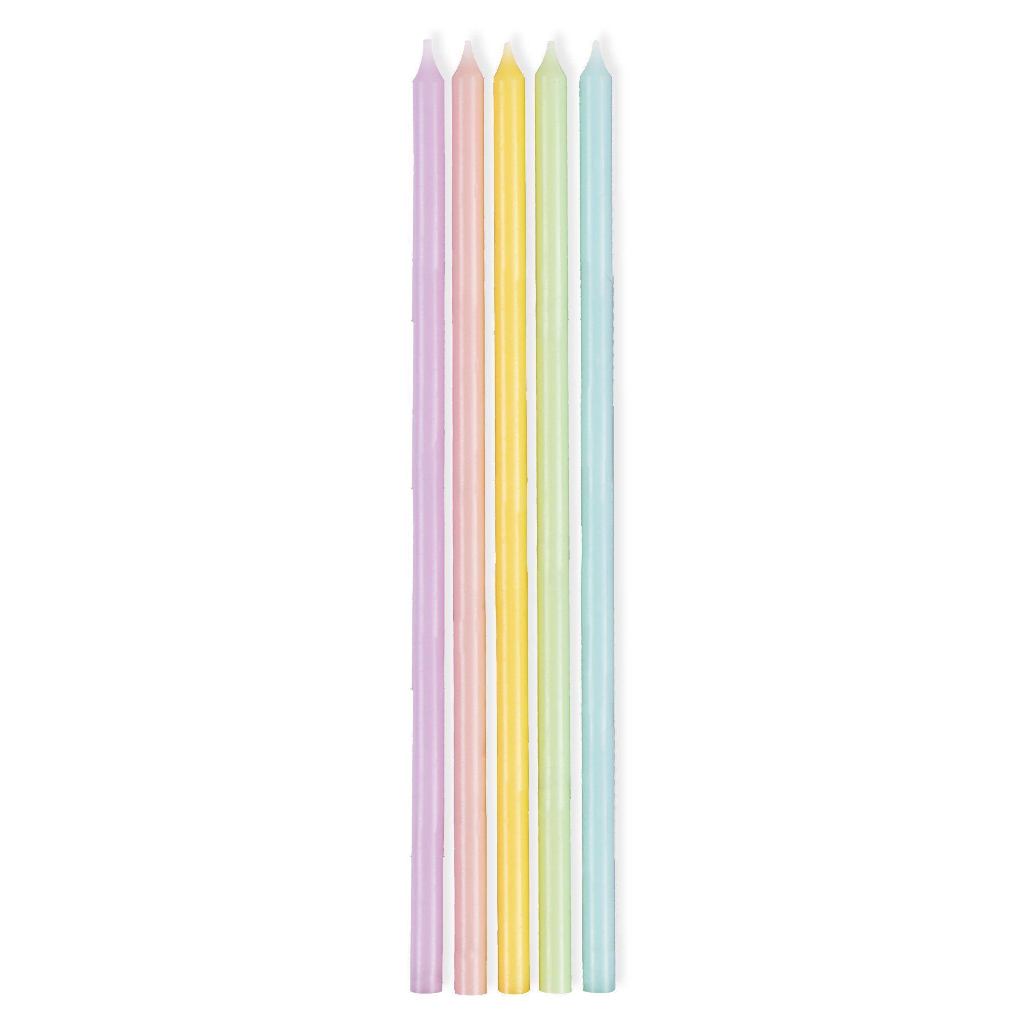 Pastel Taper Candles