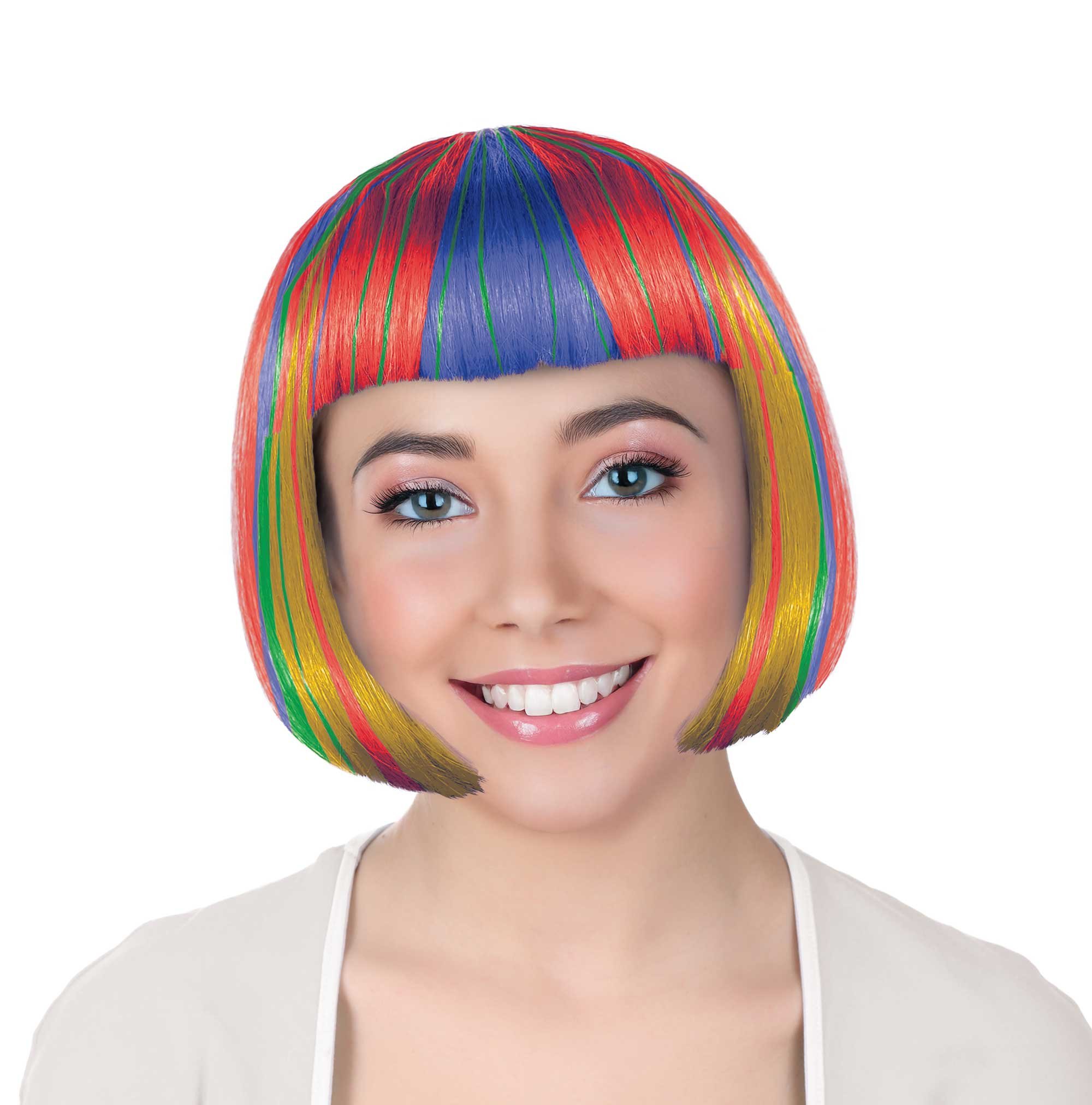 Team Spirit Bob Wig Rainbow 14+