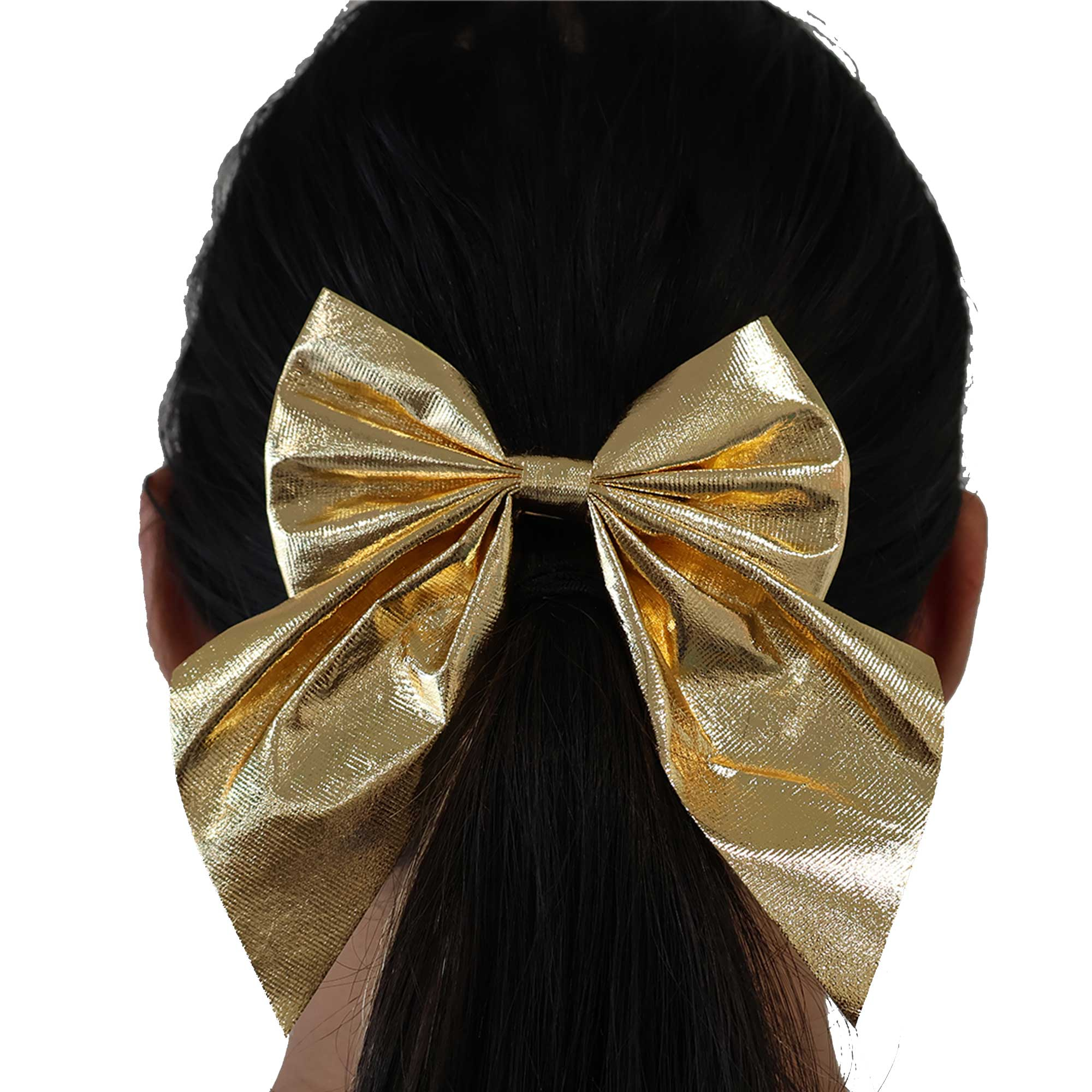 Team Spirit Hair Bow Gold 14+