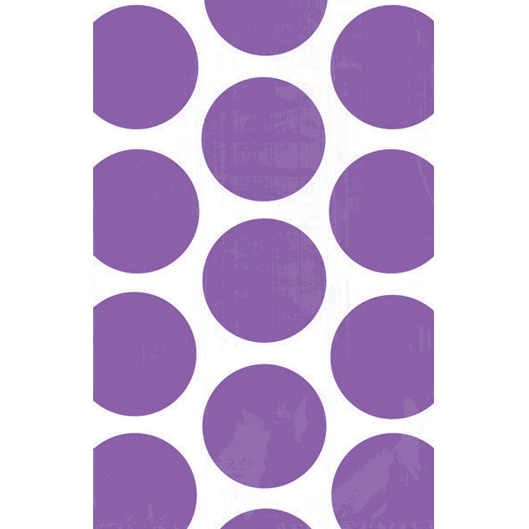 Paper Bag Polka Dot New Purple