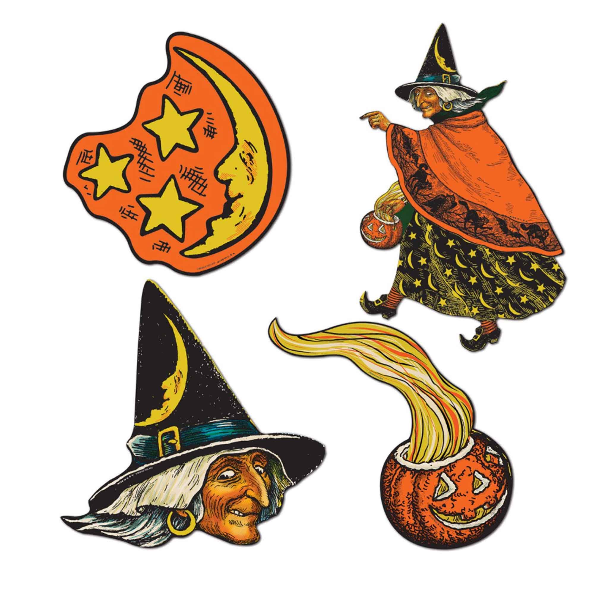 Beistle Vintage Halloween Cutouts