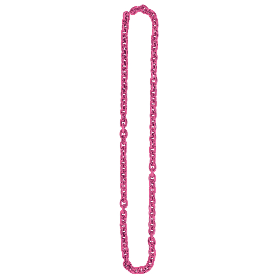 Chain Link Necklace  - Pink