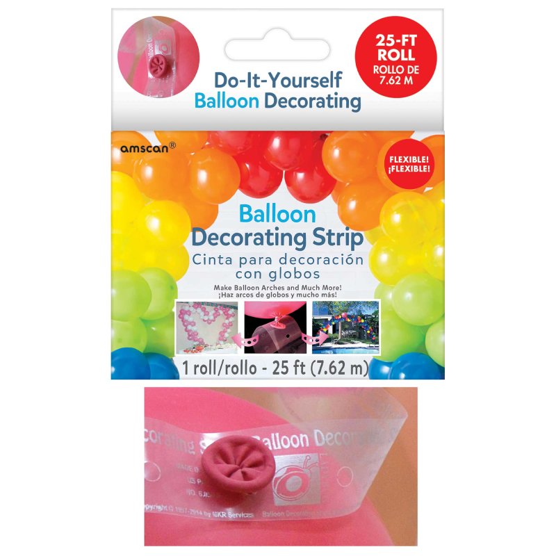 Balloon Arch Decorating Strip 25FT / 7.6m Amscan Asia Pacific